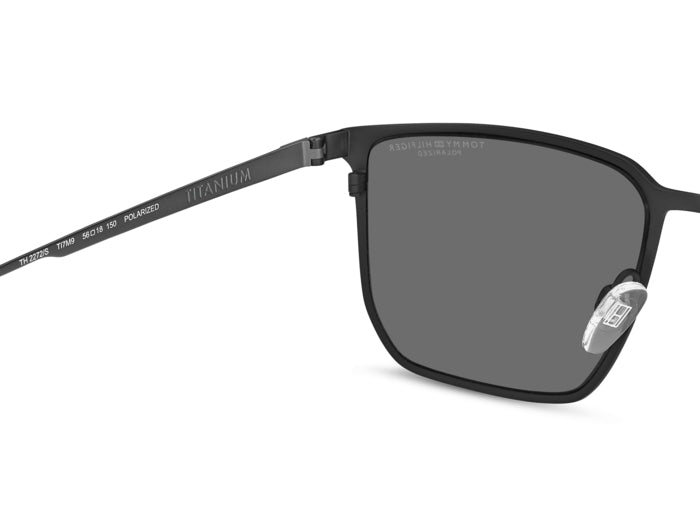 Tommy Hilfiger Geometric Square Metal Sunglasses