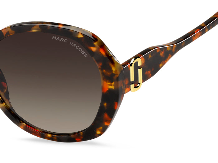 Marc Jacobs Over-Sized Oval Sunglasses