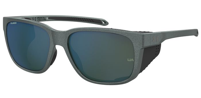 Under Armour Rectangular Sunglasses with Side Shields