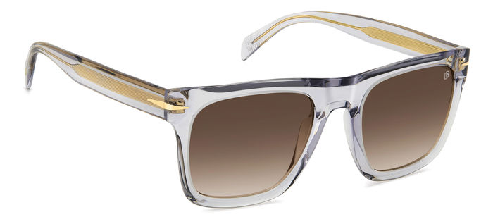 David Beckham Eyewear Square Flat Sunglasses