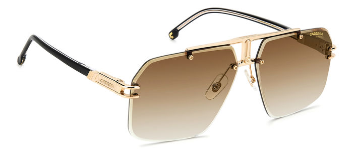 Carrera Rimless Square Sunglasses