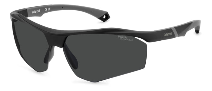 Polaroid High Contrast Wraparound Sports Sunglasses