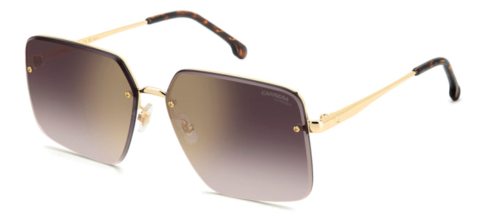 Carrera Rimless Square Sunglasses