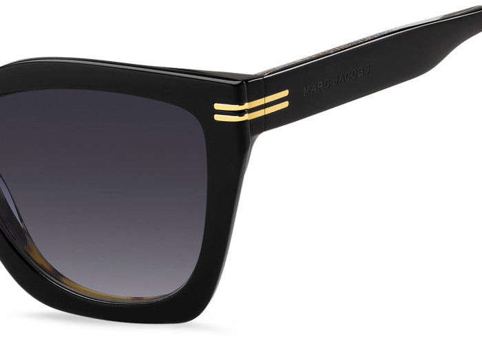 Marc Jacobs Square Optical Frame with Clip-On Sunglasses