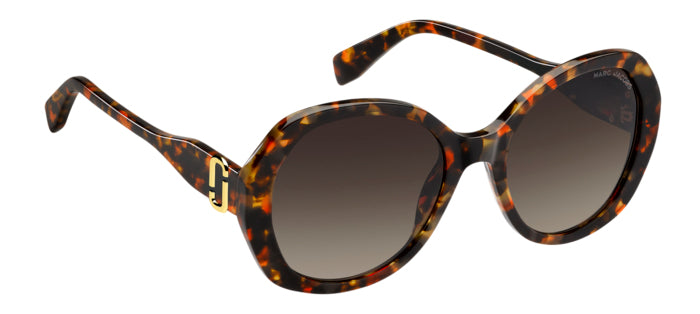 Marc Jacobs Over-Sized Oval Sunglasses