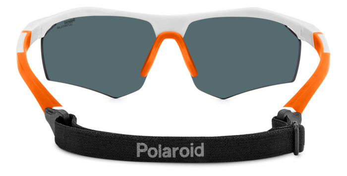 Polaroid High Contrast Wraparound Sports Sunglasses