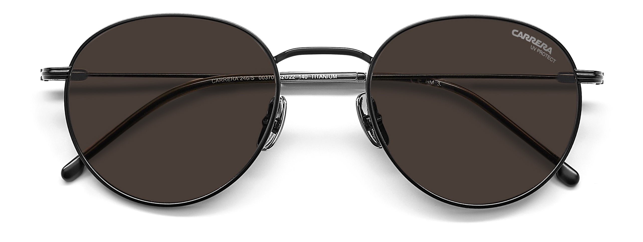 Carrera Round Titanium Sunglasses