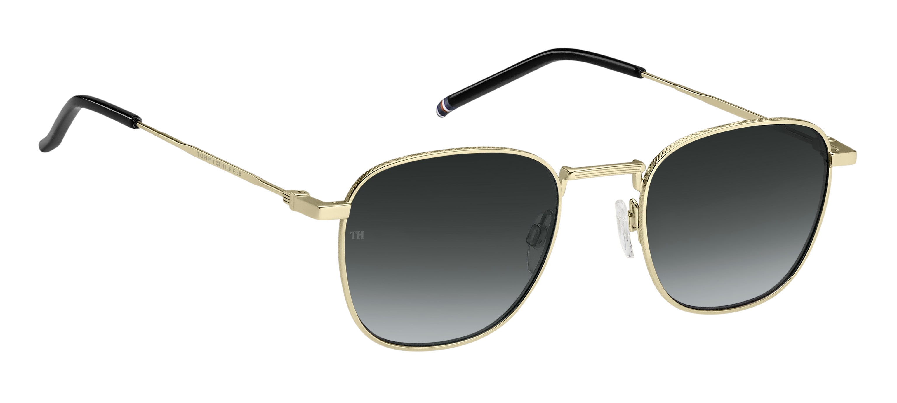 Tommy Hilfiger Rectangular Metal Sunglasses