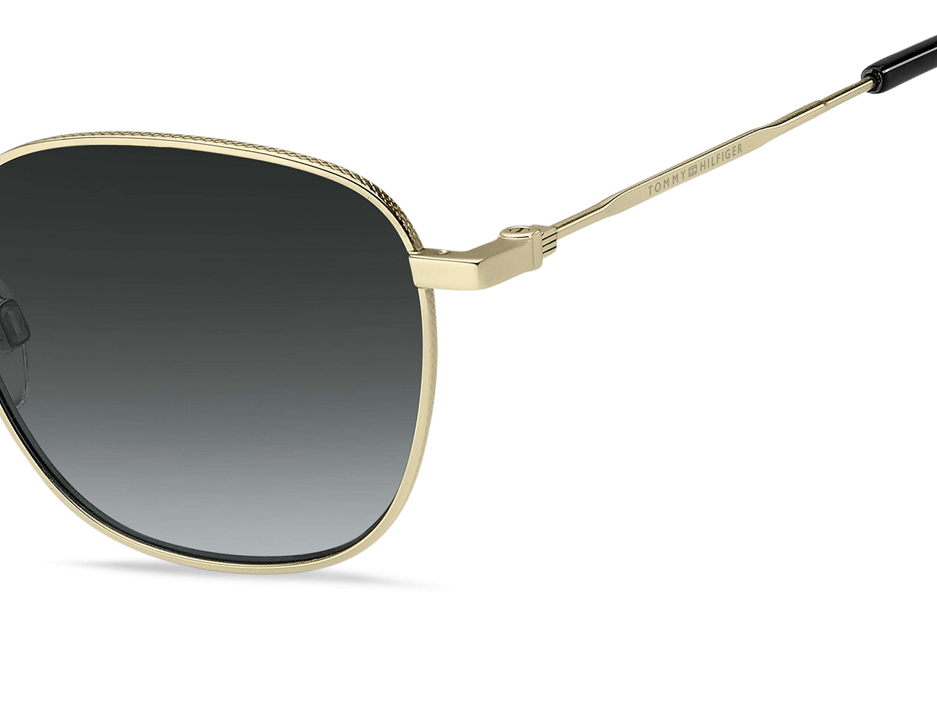 Tommy Hilfiger Rectangular Metal Sunglasses
