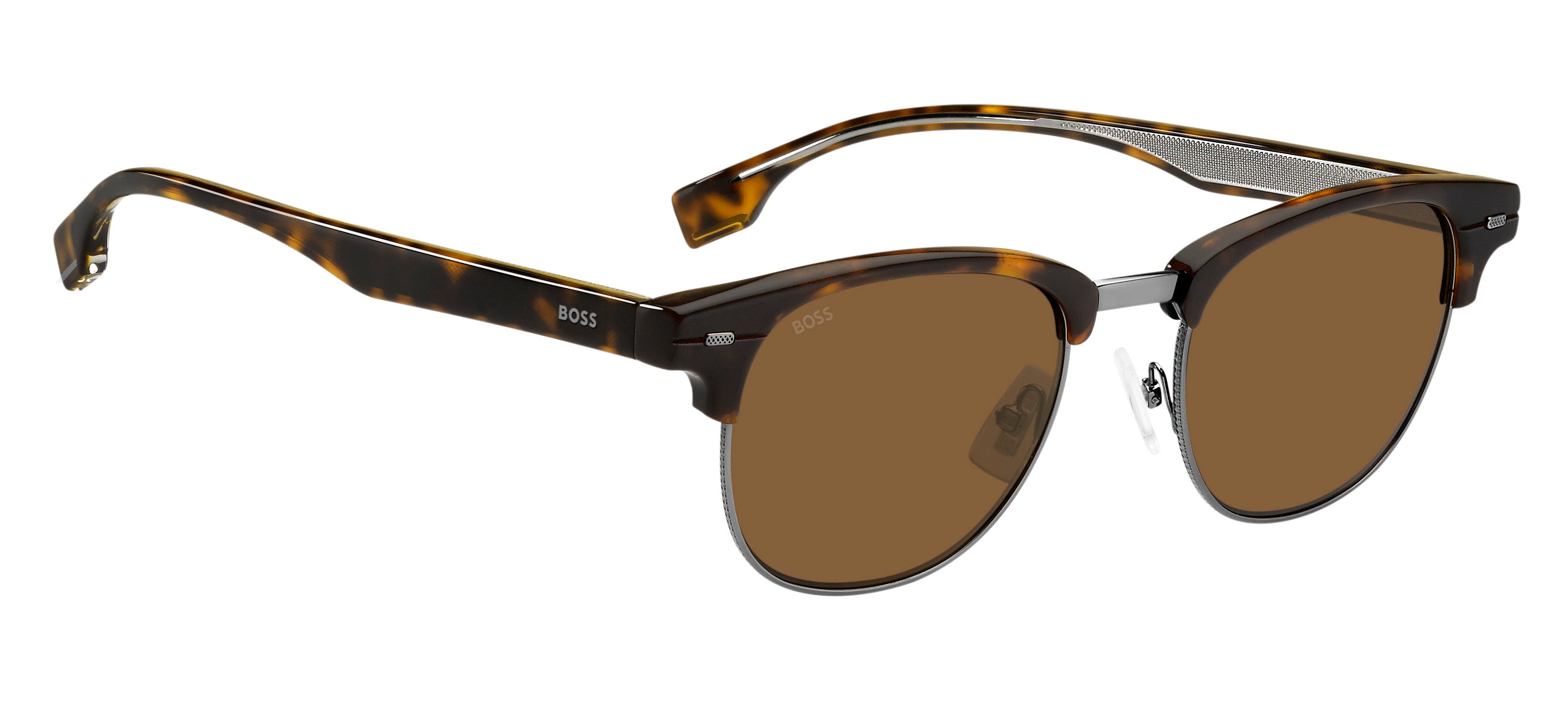 Hugo Boss Grey-shaded Sunglasses with Black and Gold Finishes 1280/S 2M2/9O  | Starting at 95,00 € | IRISIMO