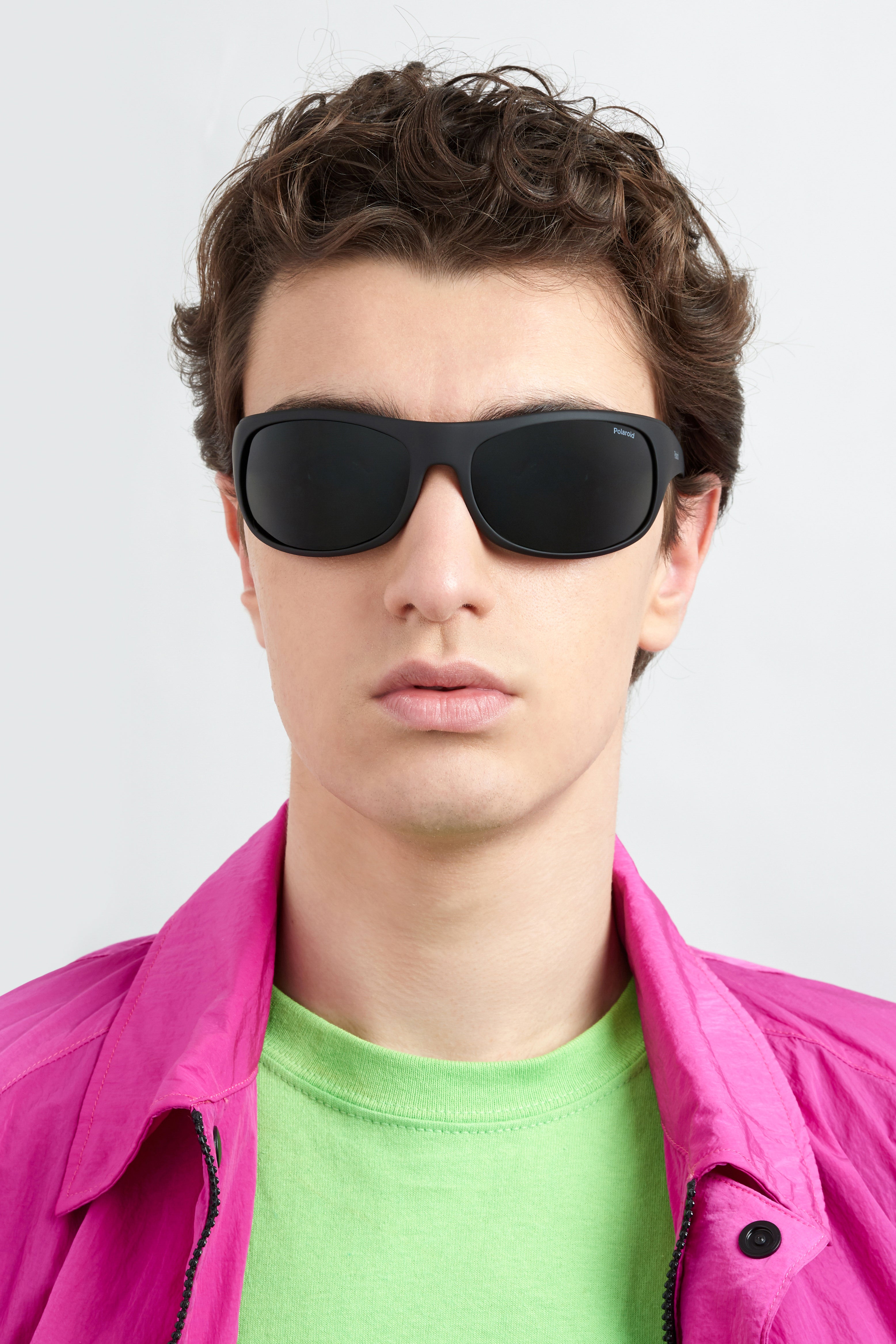 Polaroid Wraparound Sports Sunglasses