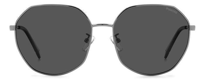 Polaroid Over-Sized Geometric Sunglasses
