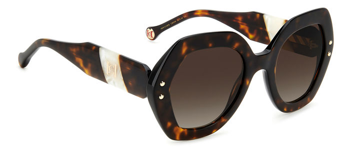 Carolina Herrera Geometric Sunglasses