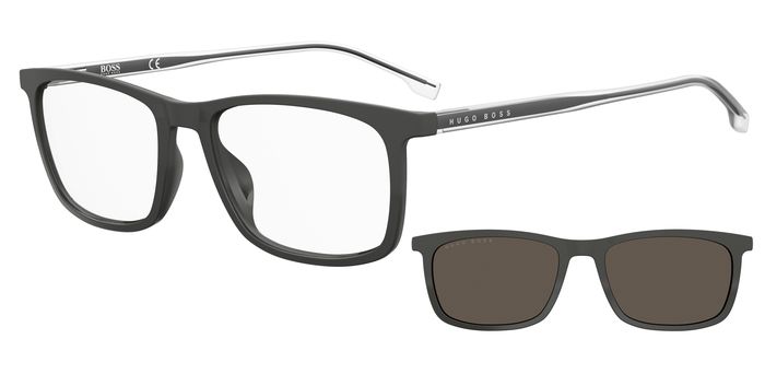 Hugo Boss Optical Glasses with Magnetic Clip-Ons