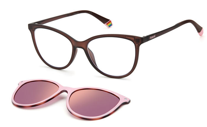 Polaroid Cat-Eye Opticals & Clip-On Sunglasses