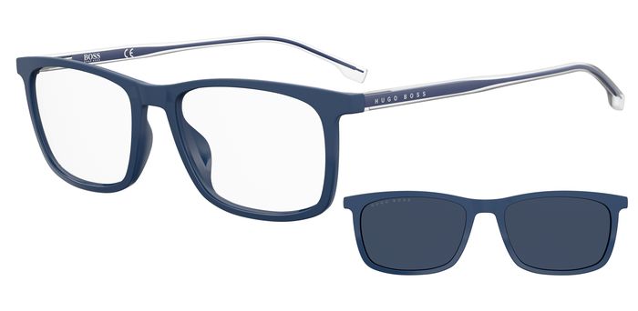 Hugo Boss Optical Glasses with Magnetic Clip-Ons