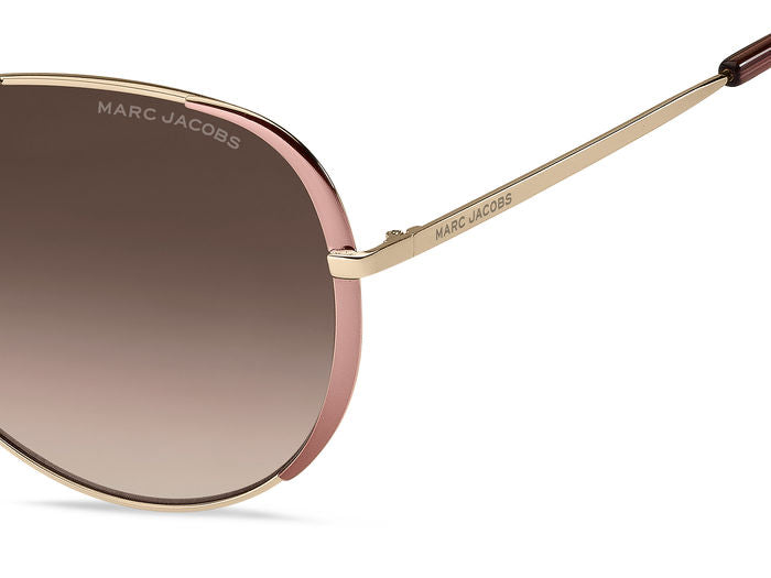 Marc Jacobs Ladies Metal Aviator Sunglasses