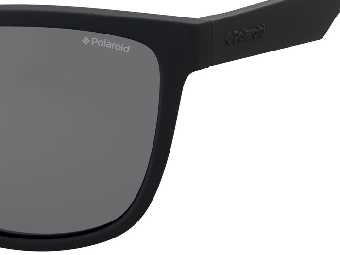 Polaroid Rubberized Square Sunglasses