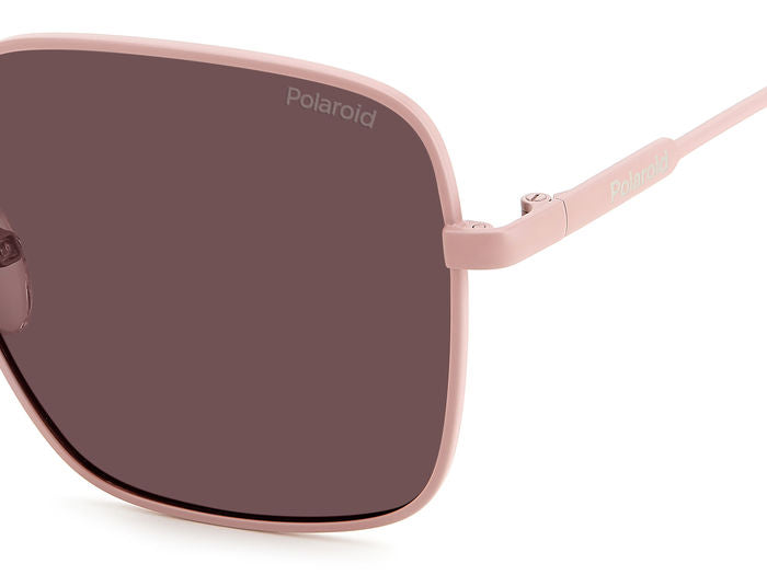 Polaroid Square Metal Sunglasses